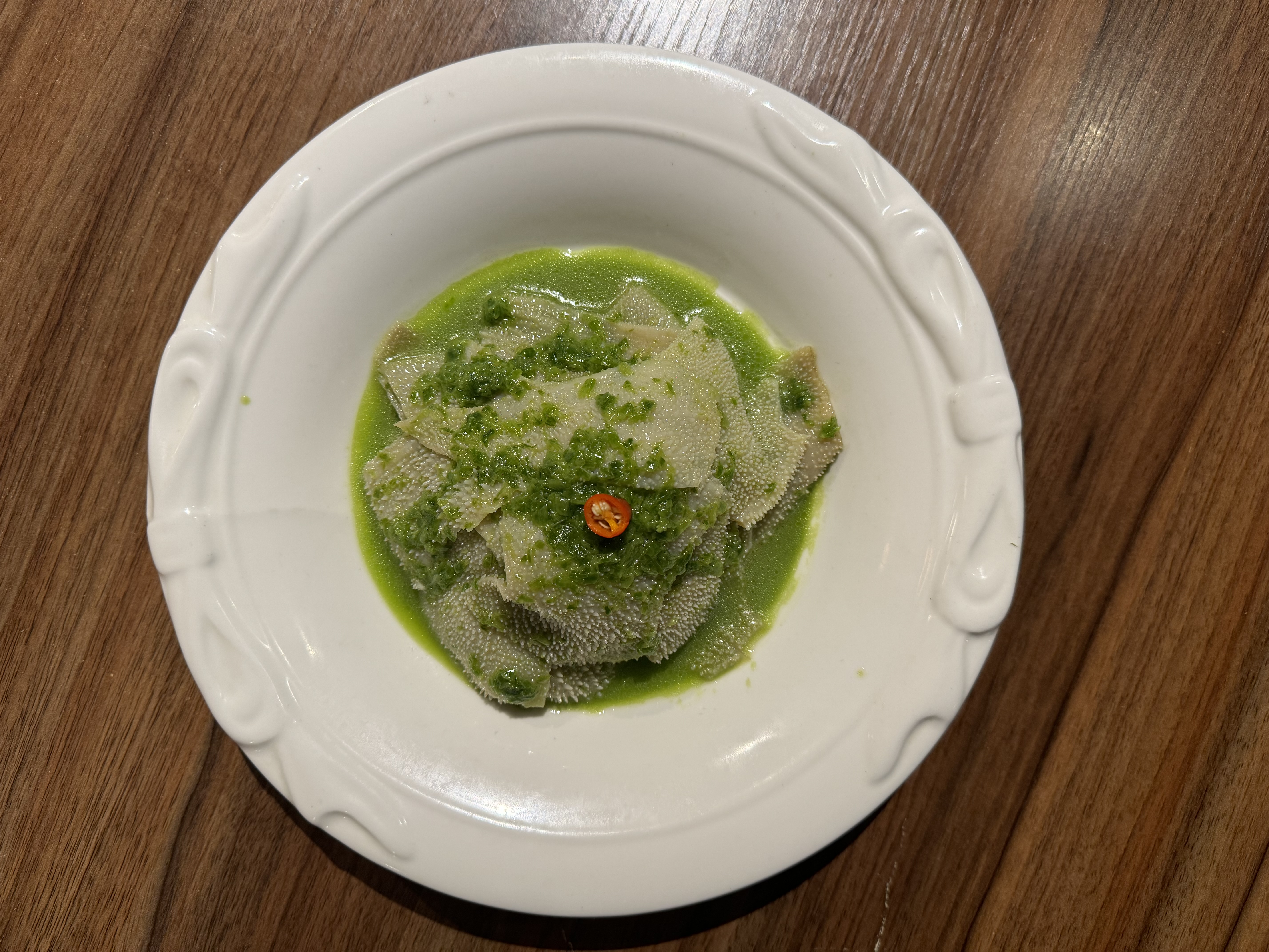 椒麻毛肚