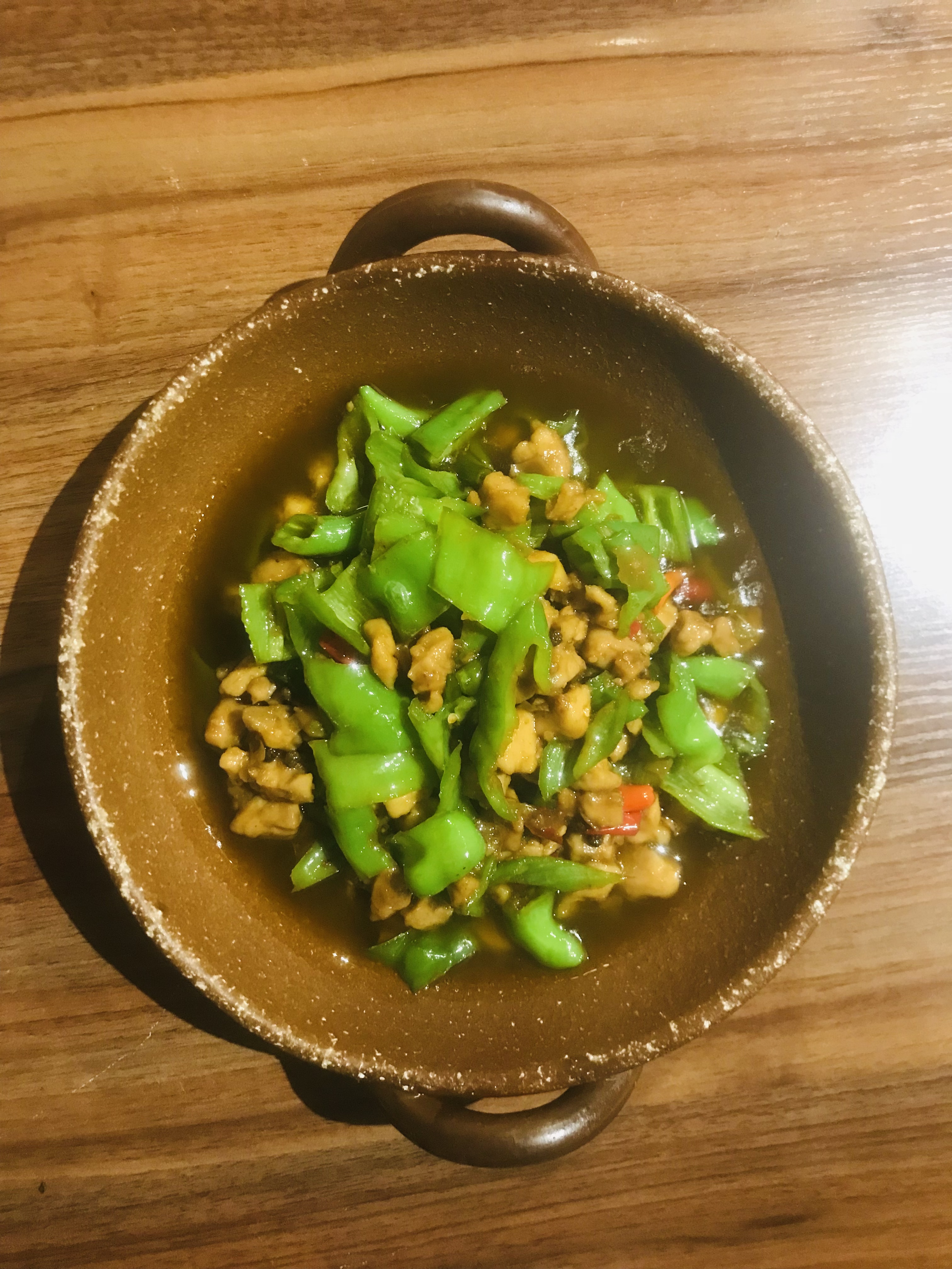 双椒鸡丁