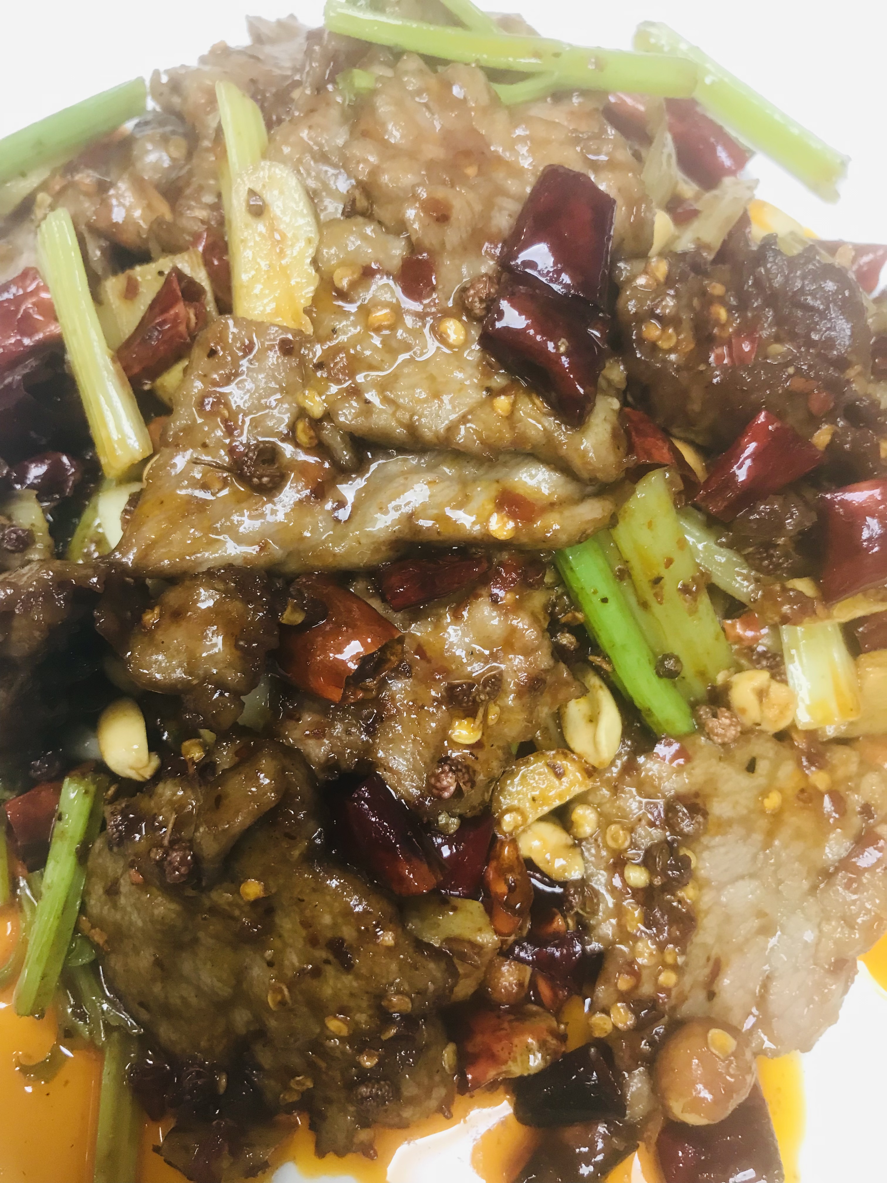 炝锅牛肉