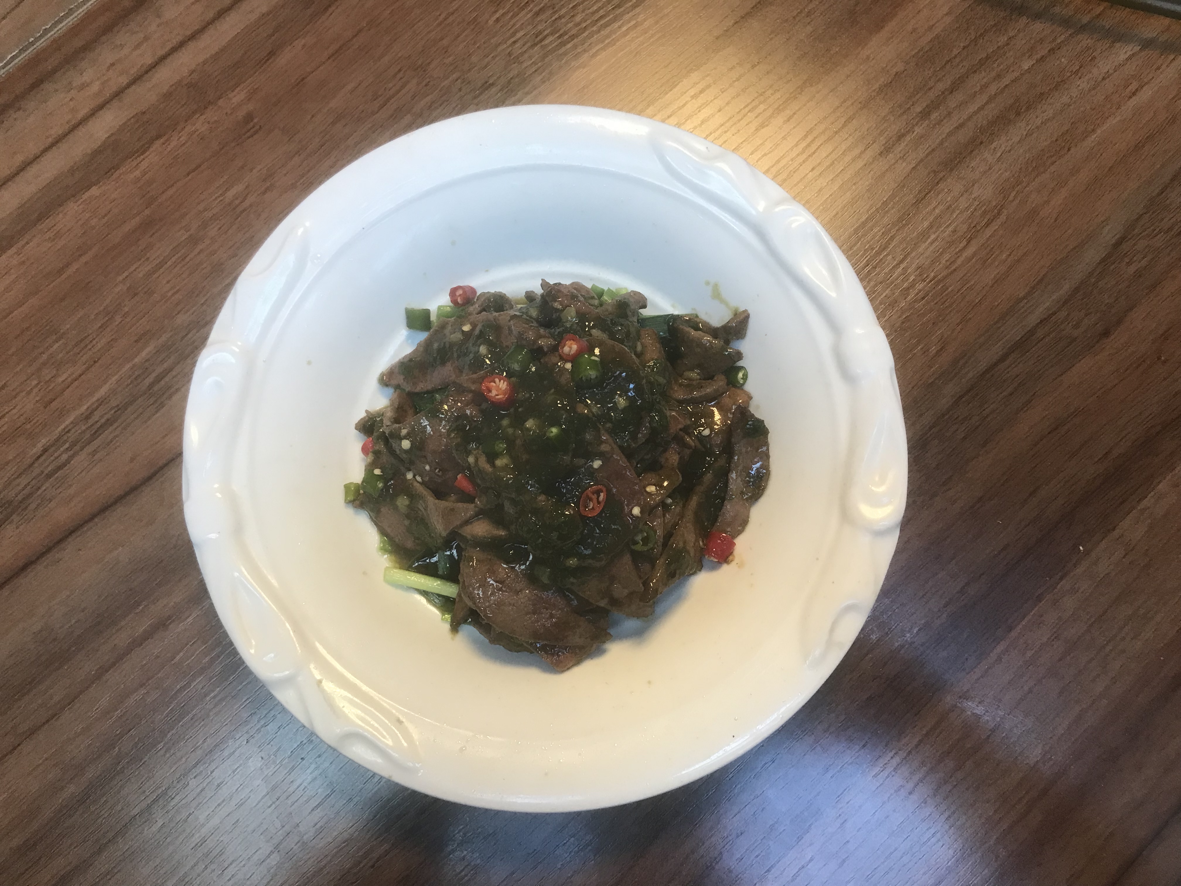 韭香肝片