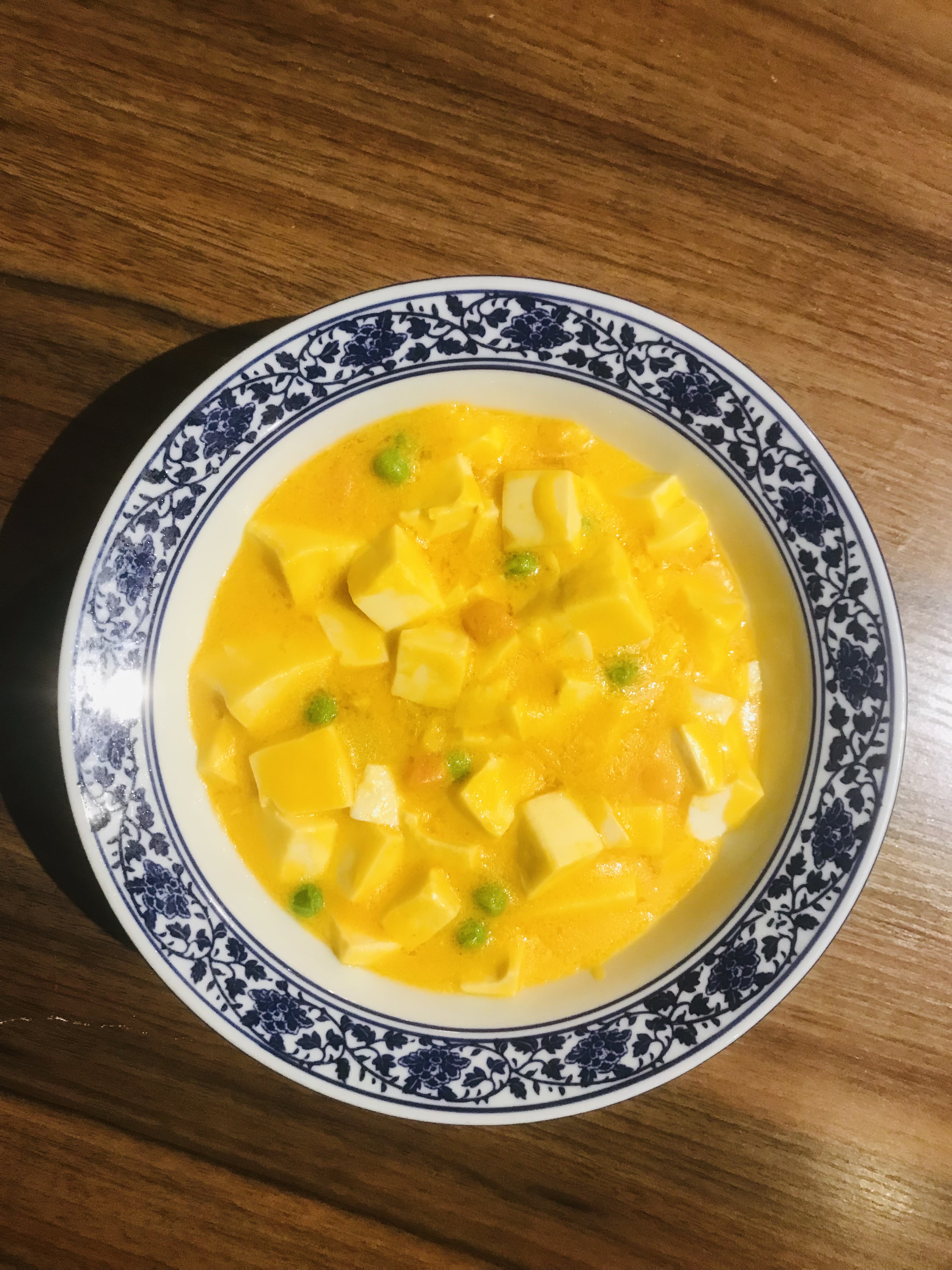 咸蛋黄豆腐
