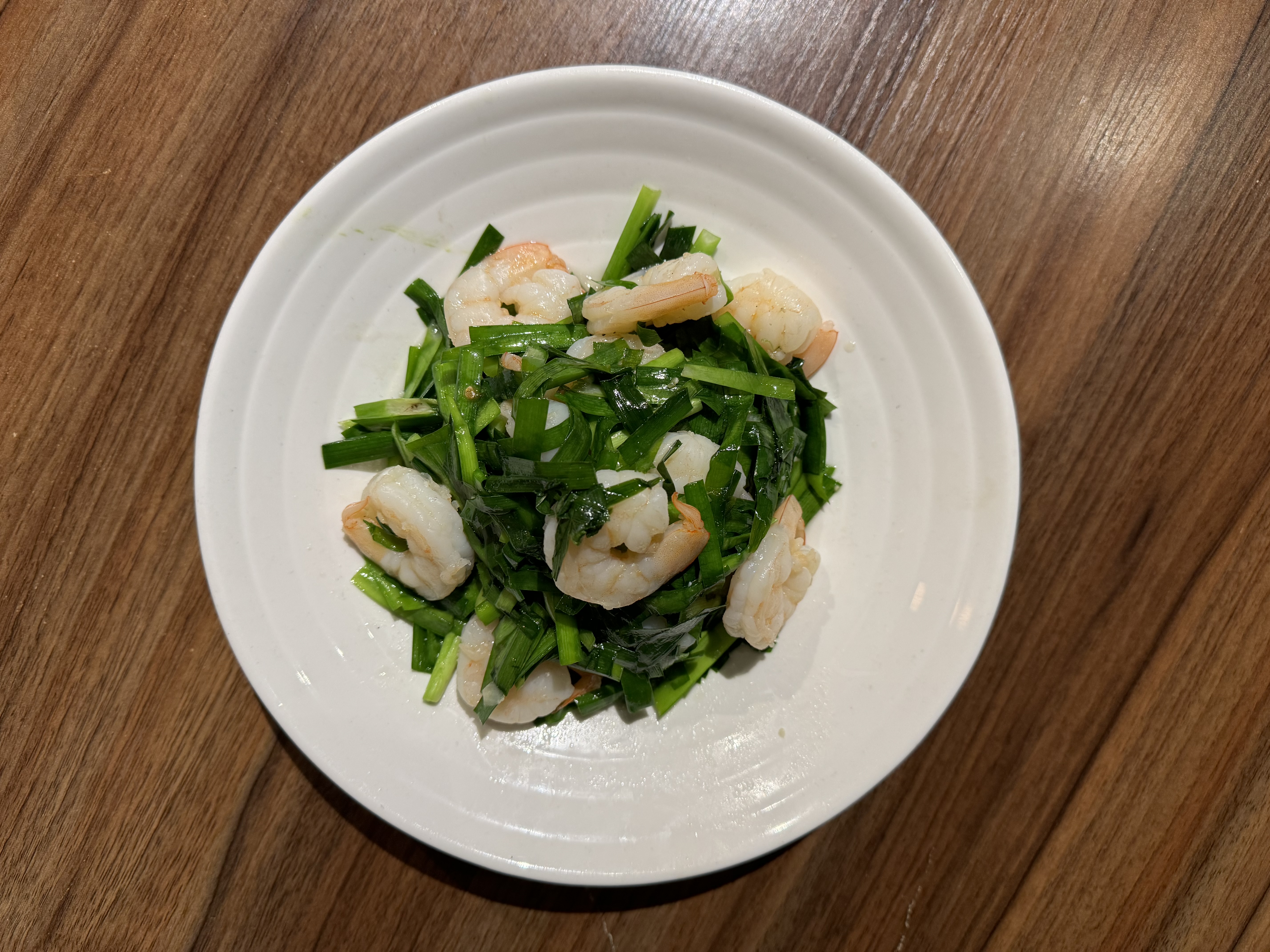 韭菜虾仁