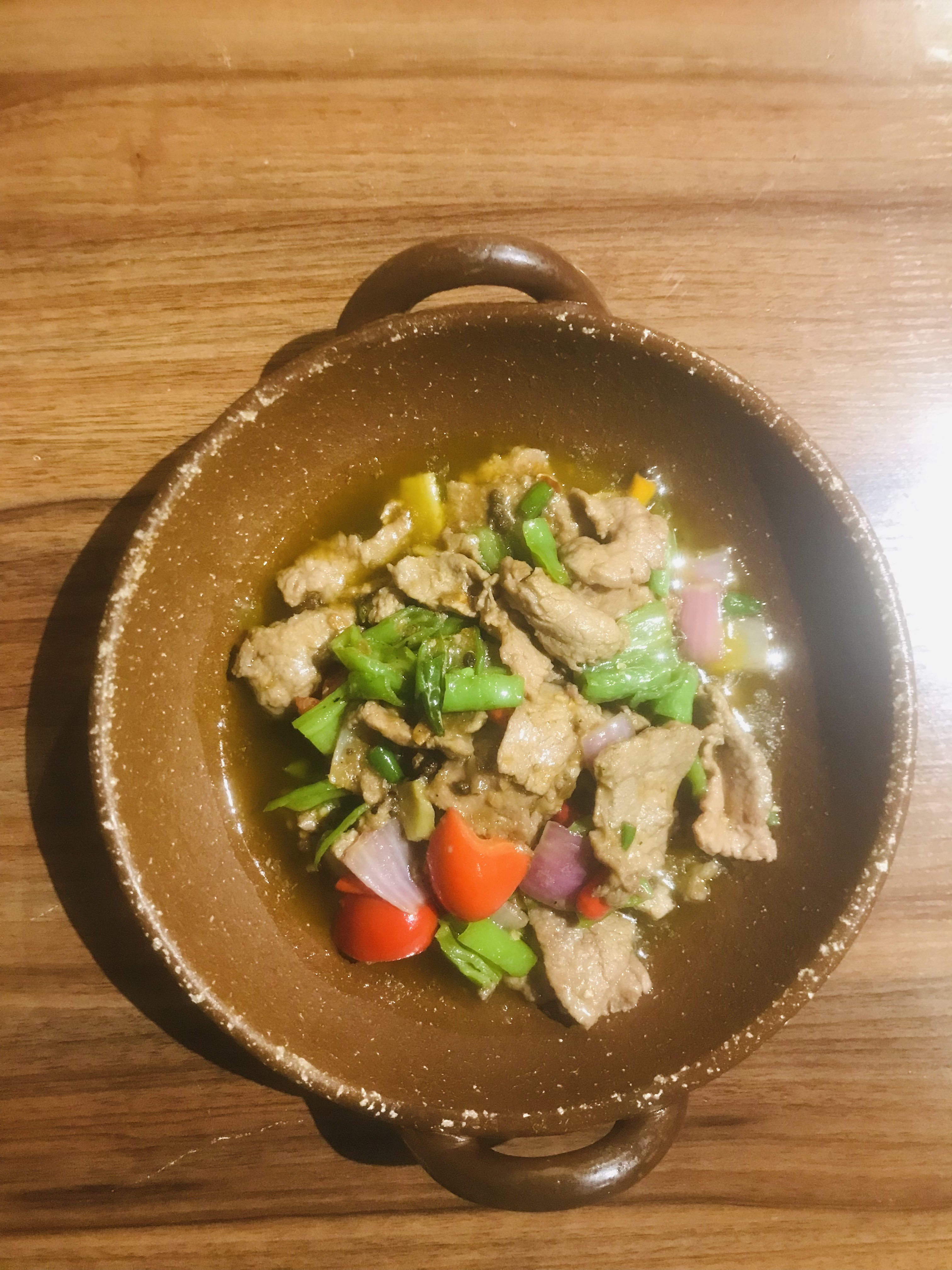 双椒牛肉