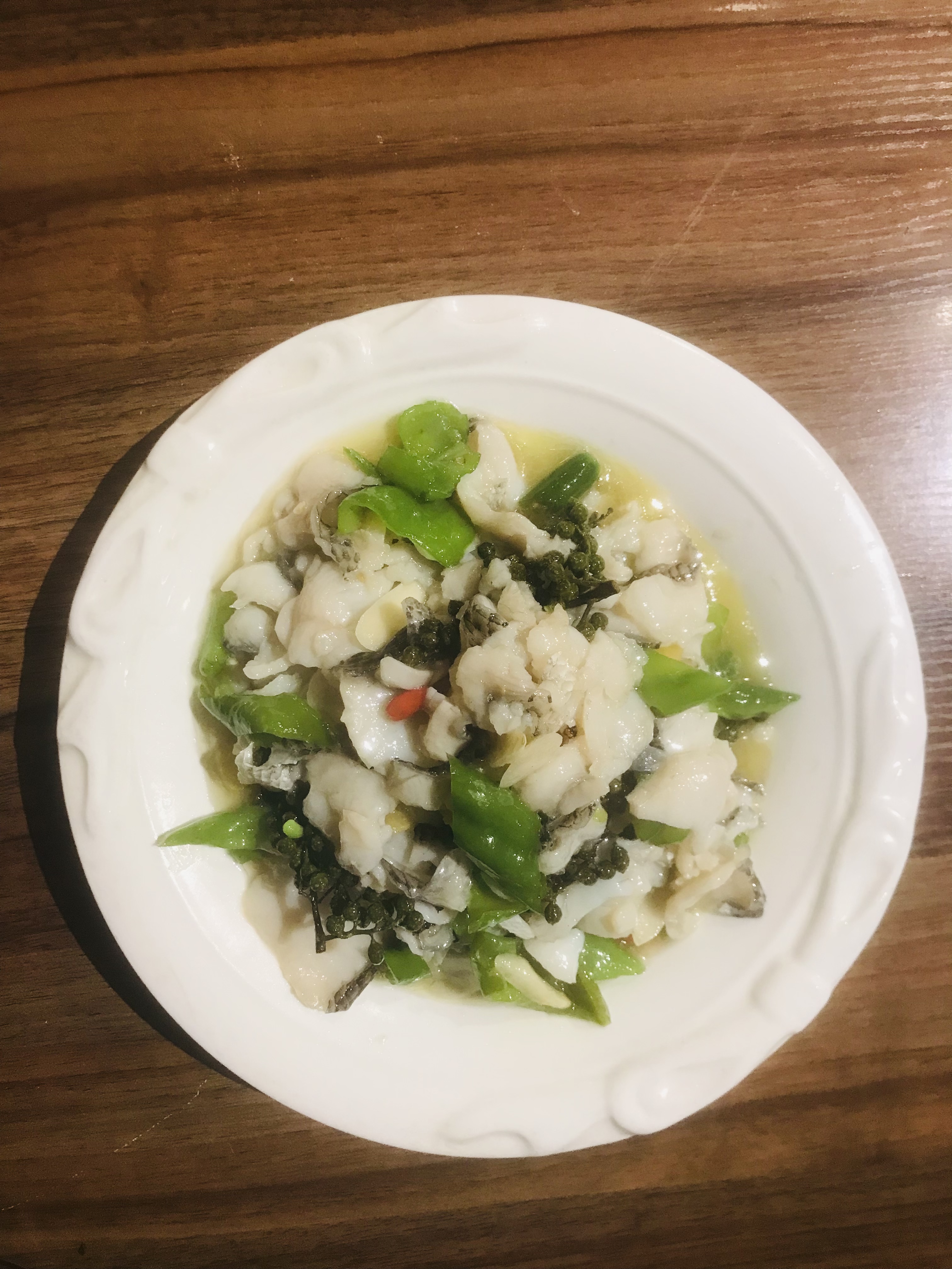 双椒鱼片