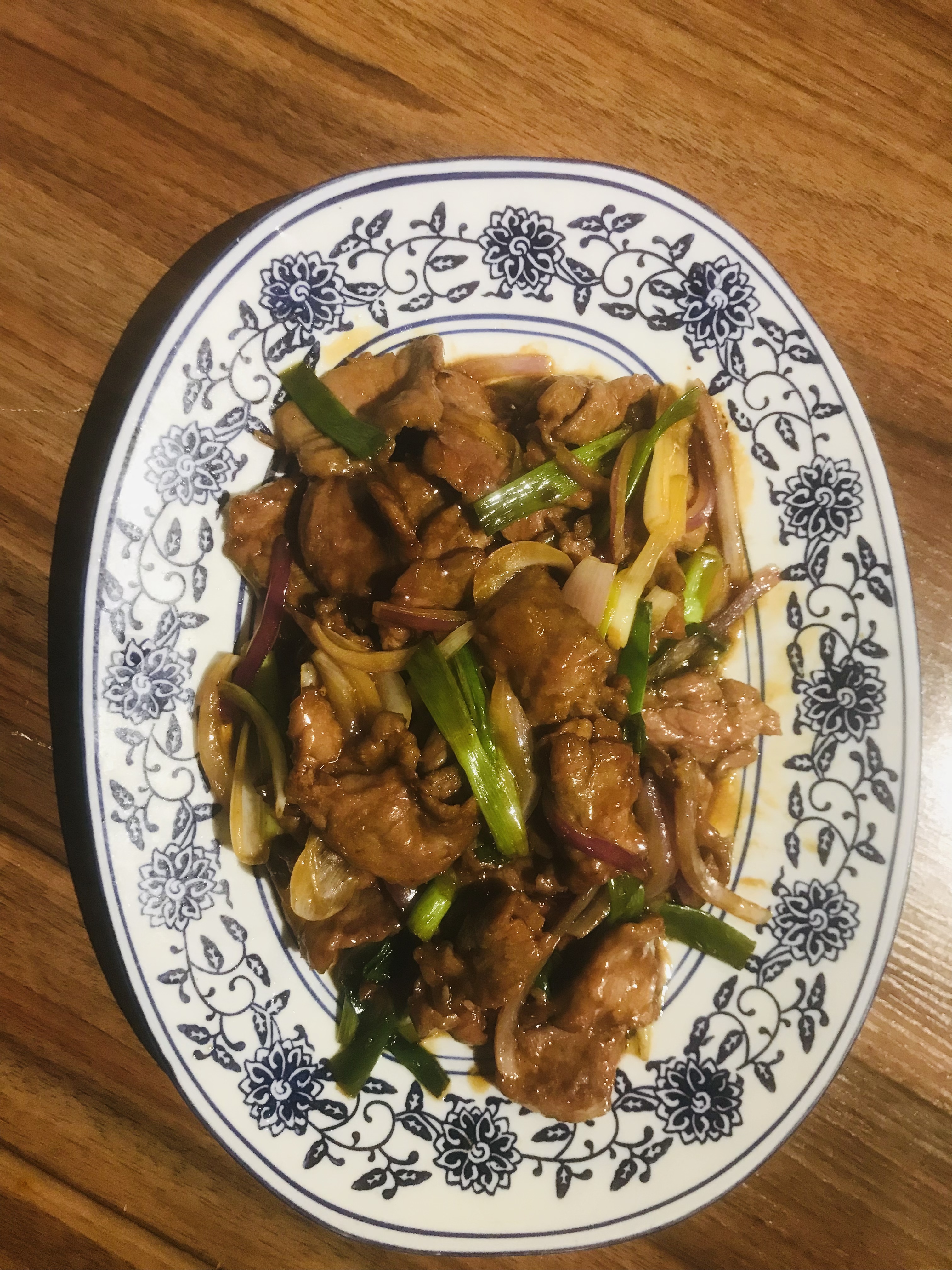 葱爆牛肉